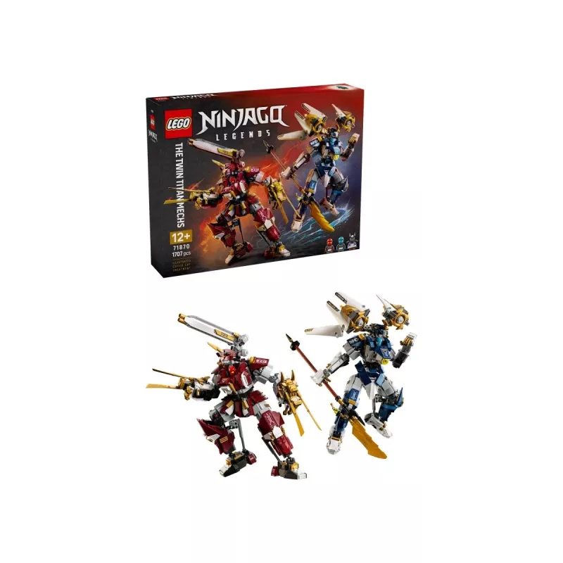 LEGO NINJAGO 71870 De tweeling-titanmechs (1707 onderdelen)