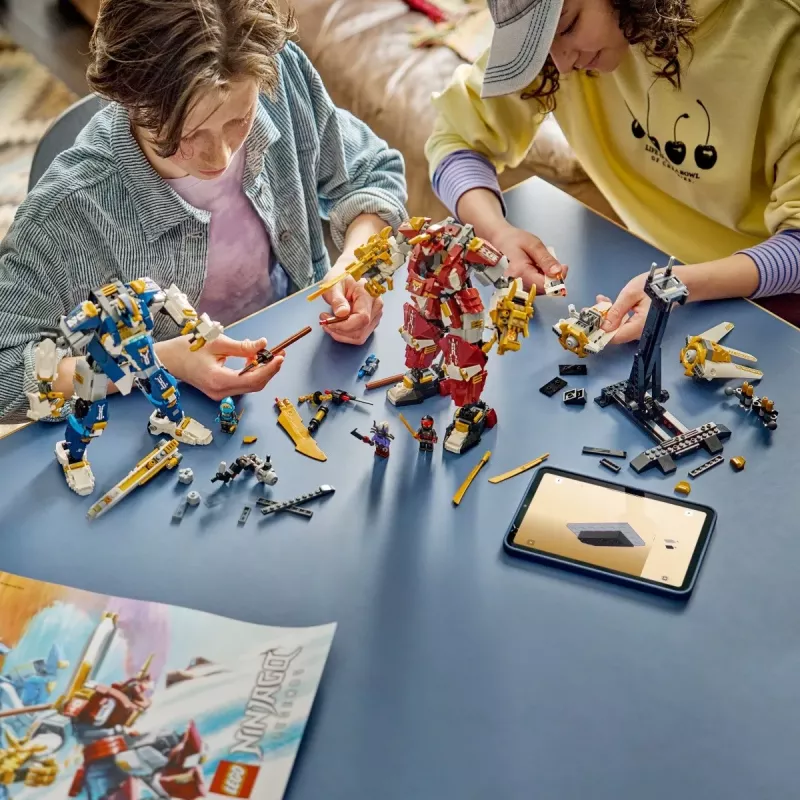 LEGO NINJAGO 71870 De tweeling-titanmechs (1707 onderdelen)