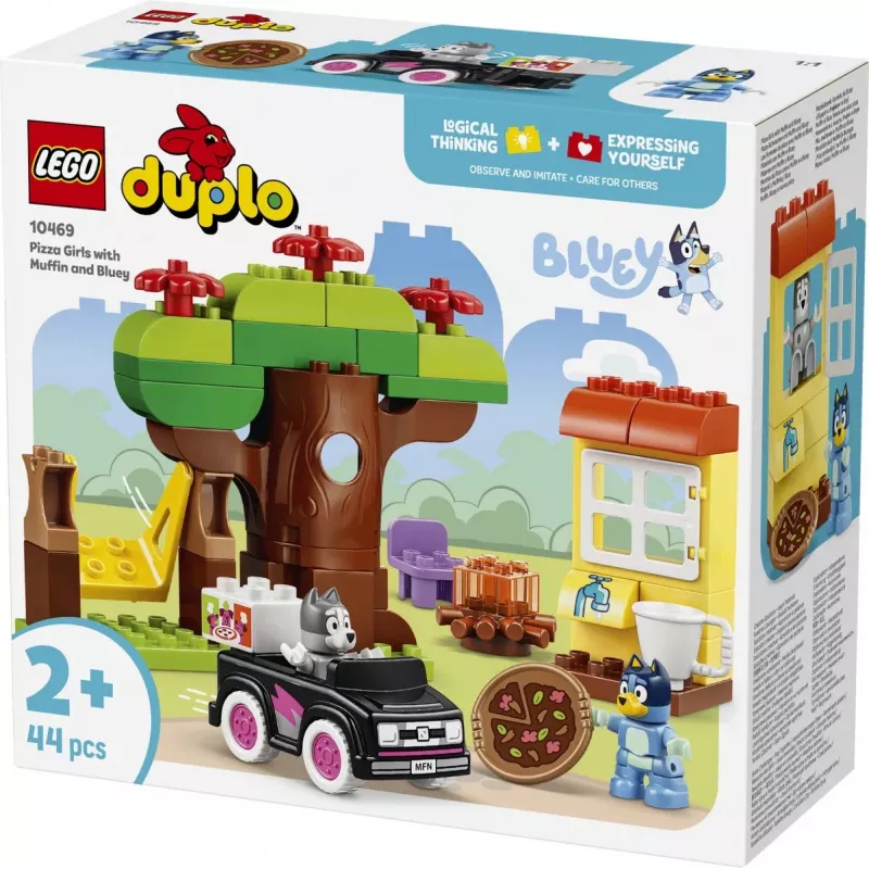 LEGO DUPLO Bluey 10469 Muffins en Blueys pizzeria (44 onderdelen)
