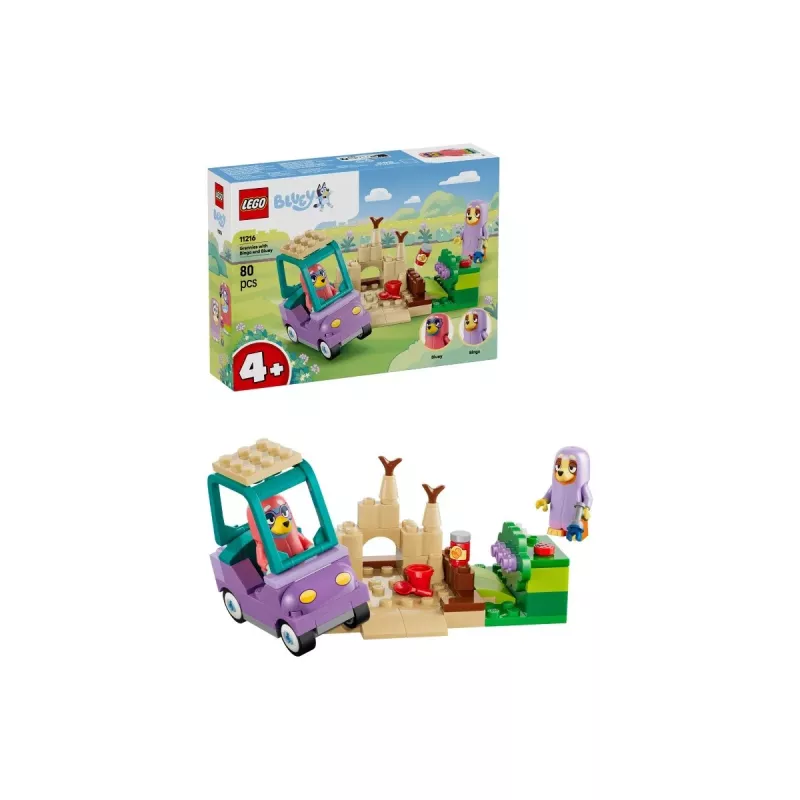 LEGO Bluey 11216 Oma's met Bingo en Bluey (80 onderdelen)