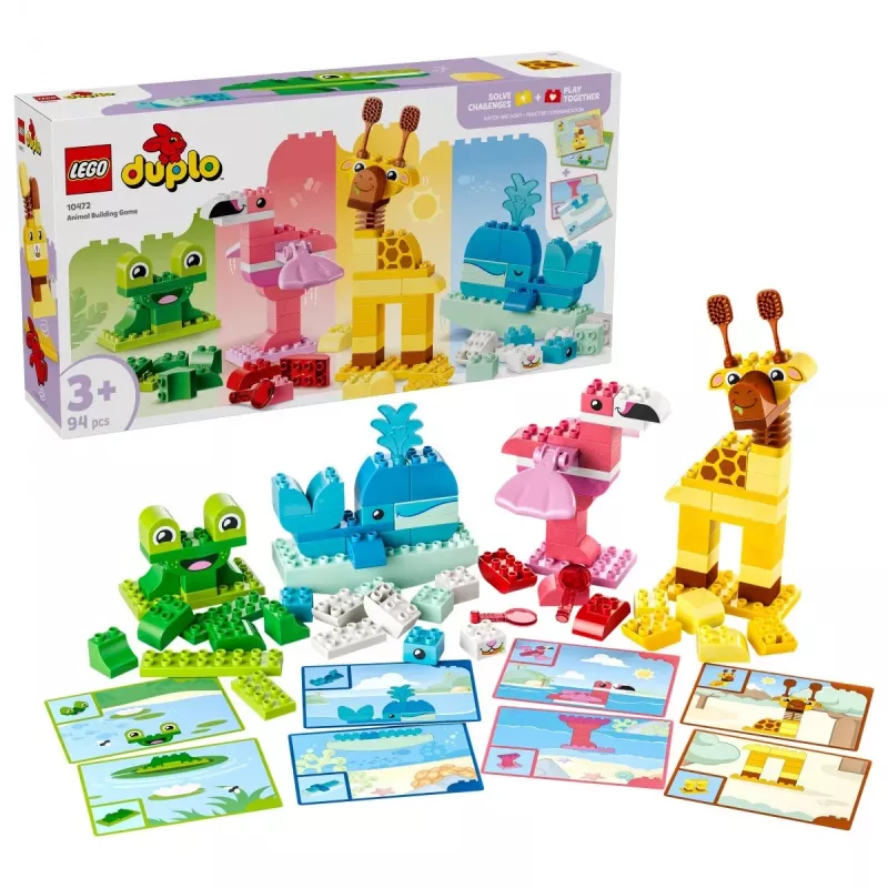 LEGO DUPLO 10472 Dierenbouwspel (94 onderdelen)
