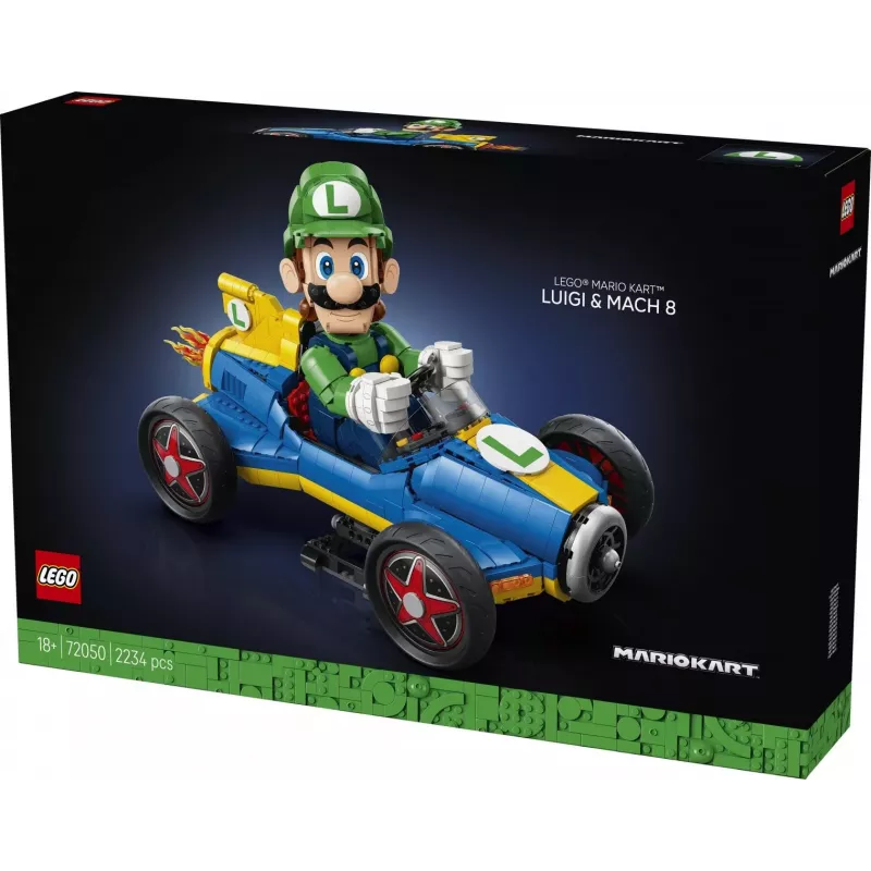 LEGO Super Mario 72050 Mario Kart - Luigi & Mach 8 (2234 onderdelen)