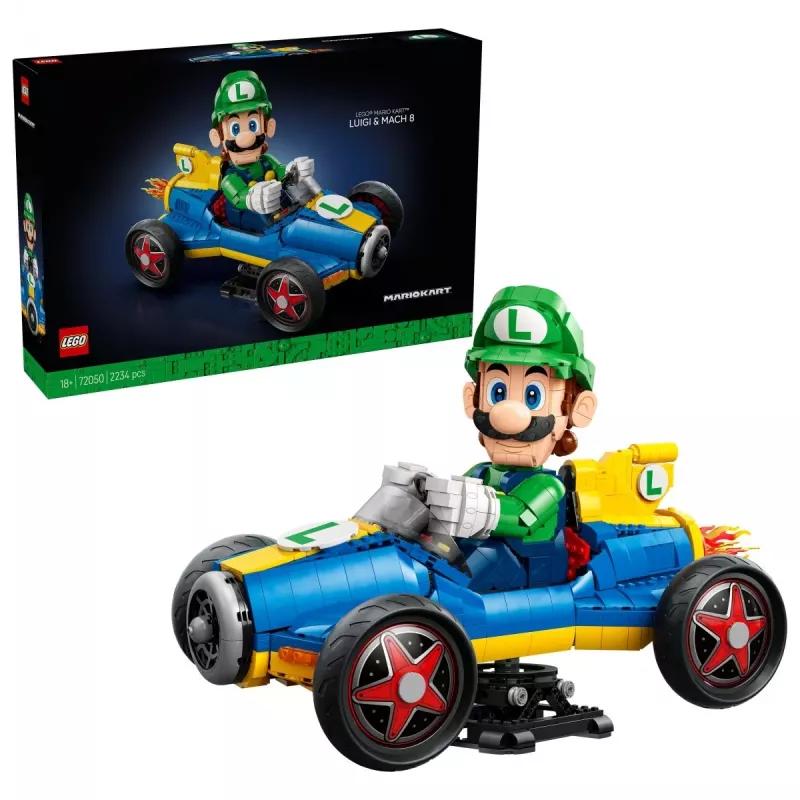 LEGO Super Mario 72050 Mario Kart - Luigi & Mach 8 (2234 onderdelen)