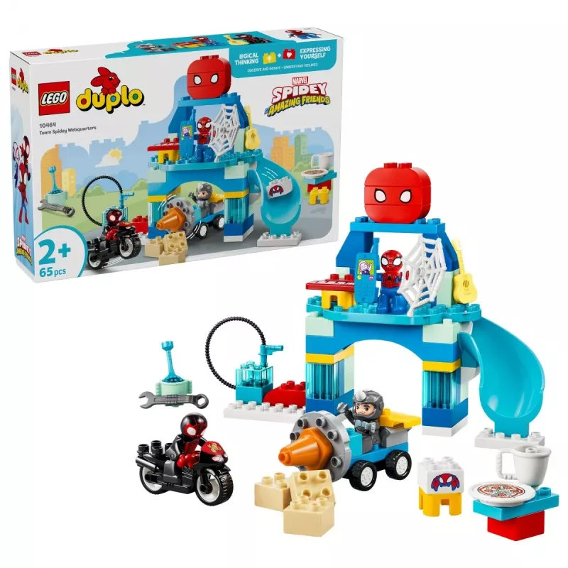 LEGO DUPLO Marvel 10464 Team Spidey schuilplaats (65 onderdelen)