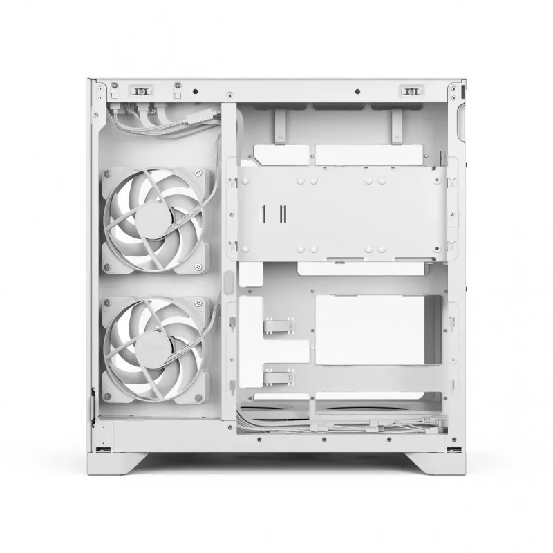 Fractal Design Pop 2 Vision White RGB ATX mid-tower behuizing (Tempered Glass)