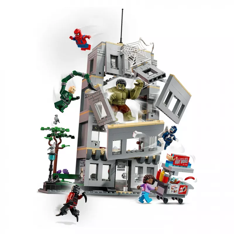 LEGO Marvel 76350 Spider-Man vs. Hulk Epic Clash (534 onderdelen)