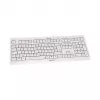 CHERRY KC 1000 bedrade USB-toetsenbord - Spaans QWERTY-layout, lichtgrijs