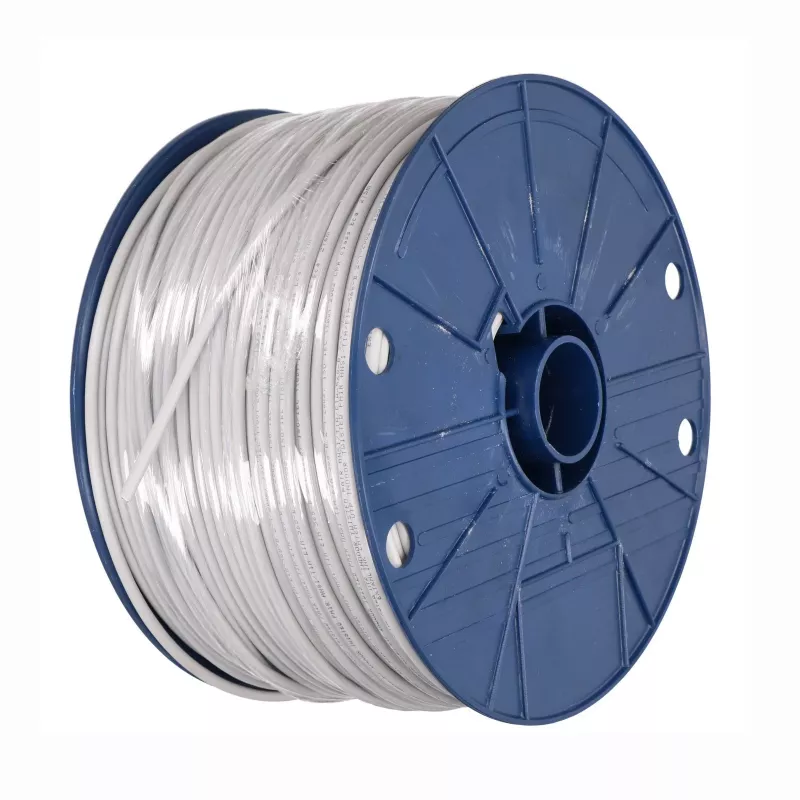 Extralink CAT6A U/UTP indoor twisted pair installatiekabel 305 m wit EX.96631