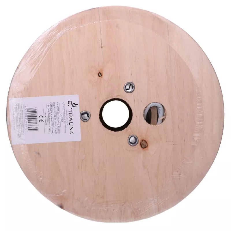 Extralink CAT6A F/FTP indoor twisted pair installatiekabel 305 m EX.96624