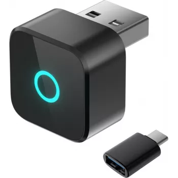 4smarts draadloze CarPlay / Android Auto-adapter zwart, USB-A / USB-C, Bluetooth 4.2, Wi-Fi 5 GHz (541818)