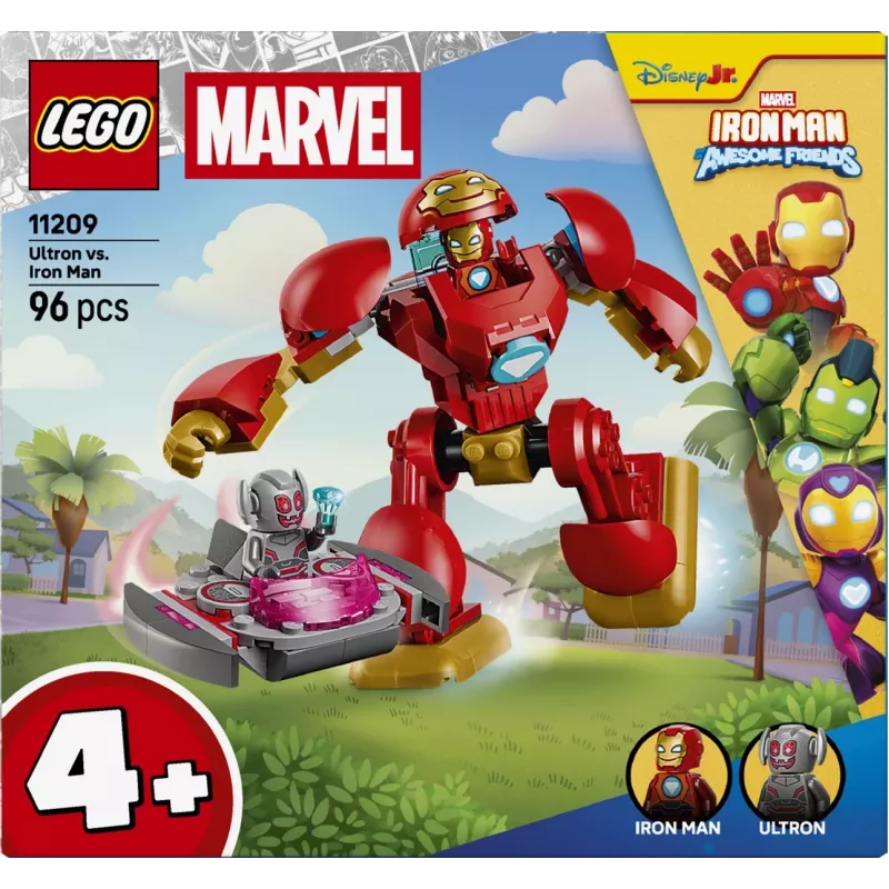 LEGO Marvel 11209 Ultron vs. Iron Man (96 onderdelen)