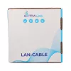 Extralink CAT6A U/UTP indoor twisted pair installatiekabel 100 m EX.96655