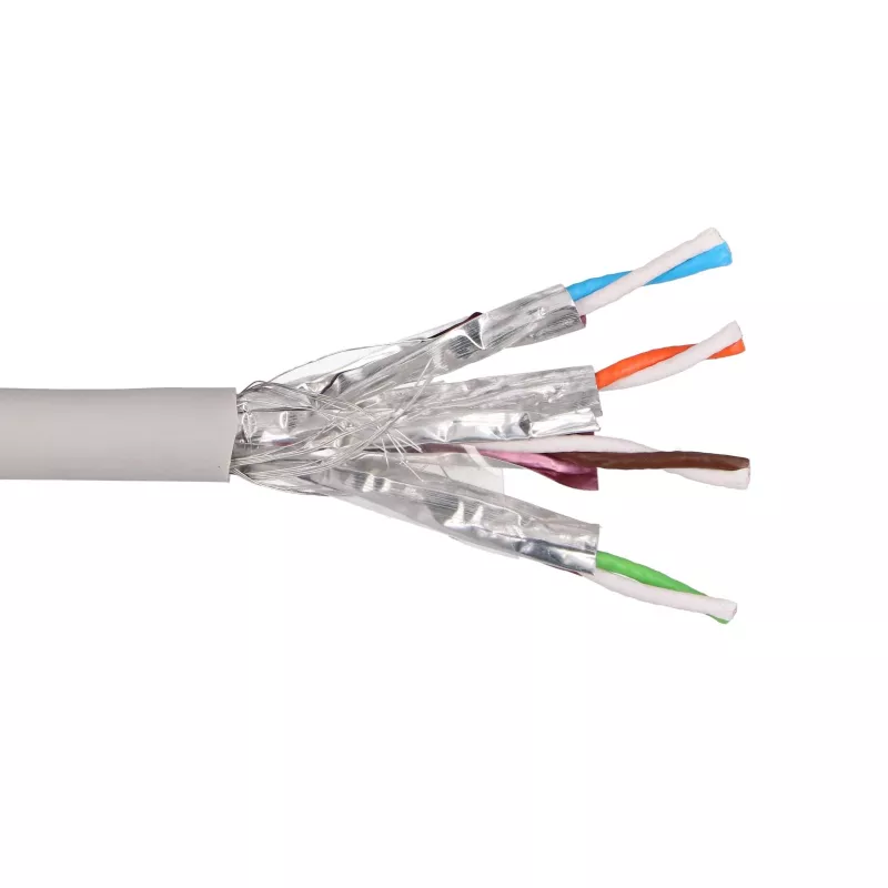 Extralink CAT7 S/FTP indoor twisted pair installatiekabel 305 m EX.96570