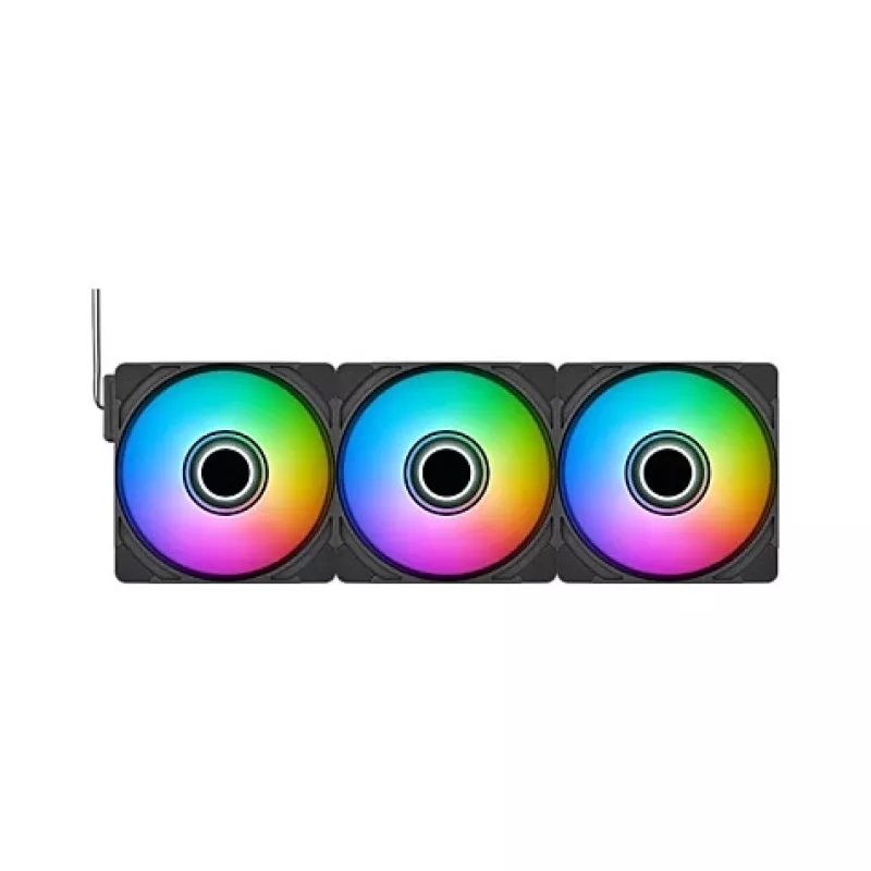 Thermaltake CT120 EX INFINITY ARGB Sync 3-pack ventilatoren 120mm zwart
