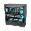 Thermaltake CT120 EX INFINITY ARGB Sync 3-pack ventilatoren 120mm zwart