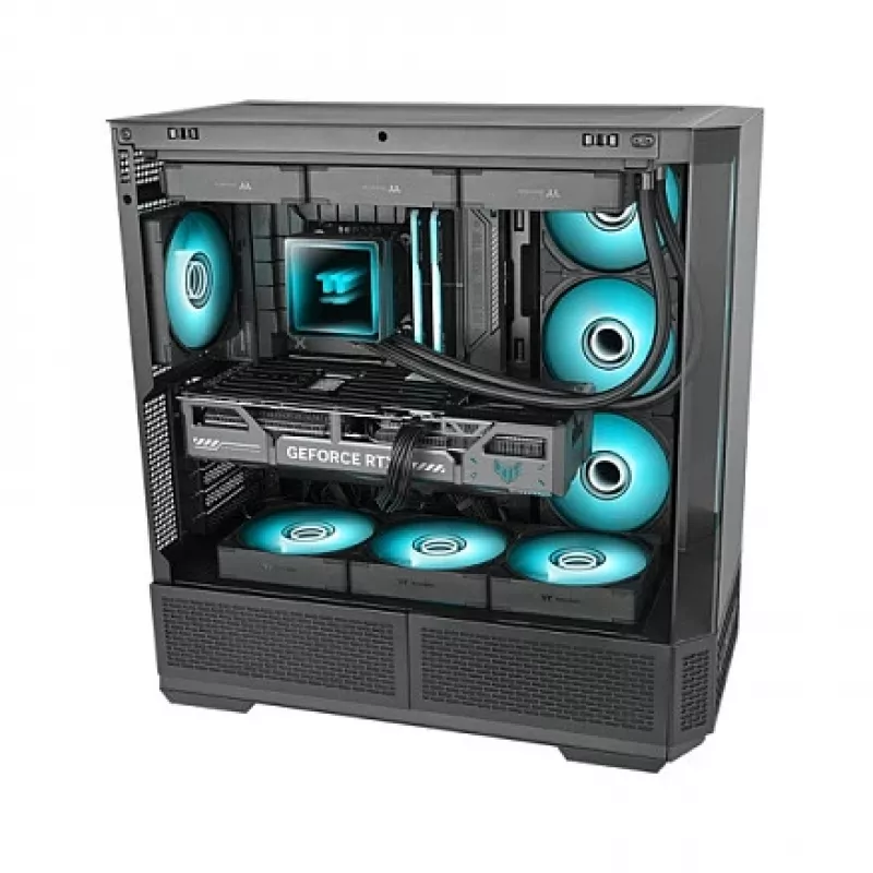 Thermaltake CT120 EX INFINITY ARGB Sync 3-pack ventilatoren 120mm zwart