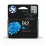 HP 912 cyaan originele inktcartridge (4 ml, Standard Yield) voor OfficeJet printers