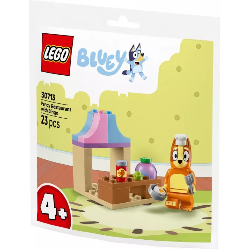 LEGO Bluey 30713 Fancy Restaurant met Bingo mini-builds polybag
