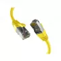 EFB-Elektronik CAT8.1 geel 0,50m RJ45 patchkabel S/FTP PIMF LSZH 2000MHz 40G netwerkkabel