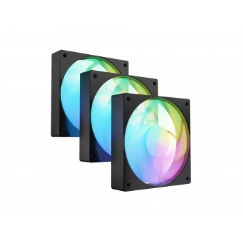 Fury SAI S12 ARGB PWM zwart 3-pack