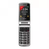 Bea-fon Silver Line SL605 feature phone dual-SIM zwart zilver