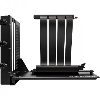 MONTECH verticale GPU-montageset PCIe 4.0 riser-kabel zwart 20cm