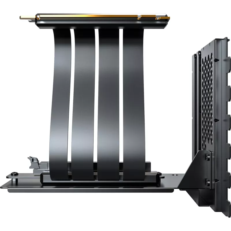 MONTECH verticale GPU-montageset PCIe 4.0 riser-kabel zwart 20cm