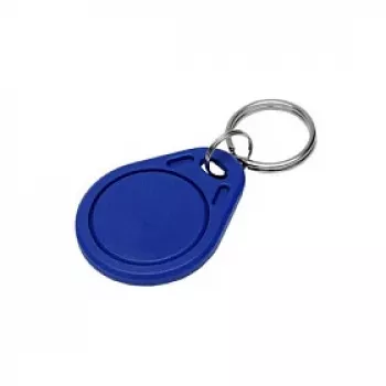 2N EM4100 RFID key fob, 125 kHz, blauw