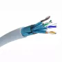 EXTRALINK CAT6A F/FTP indoor twisted pair-kabel 100m