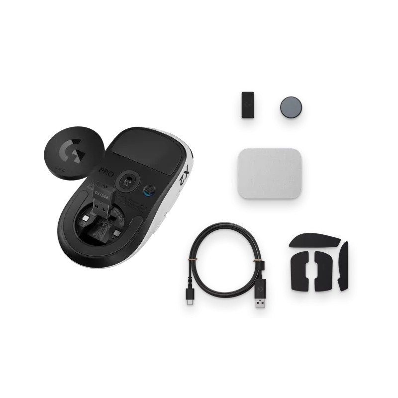 Logitech G PRO X2 SUPERSTRIKE Draadloze Gaming Muis - Wit