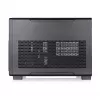 Thermaltake TR200 WS Super Mini Tower Behuizing, Zwart/Hout, gehard glas