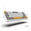 INCA Gaming-toetsenbord RGB Red Switch USB Mechanisch 2,00m Wit (IKG-457)