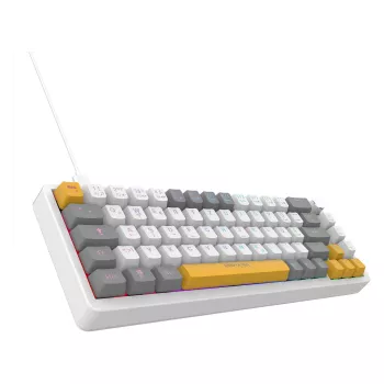 INCA Gaming-toetsenbord RGB Red Switch USB Mechanisch 2,00m Wit (IKG-457)