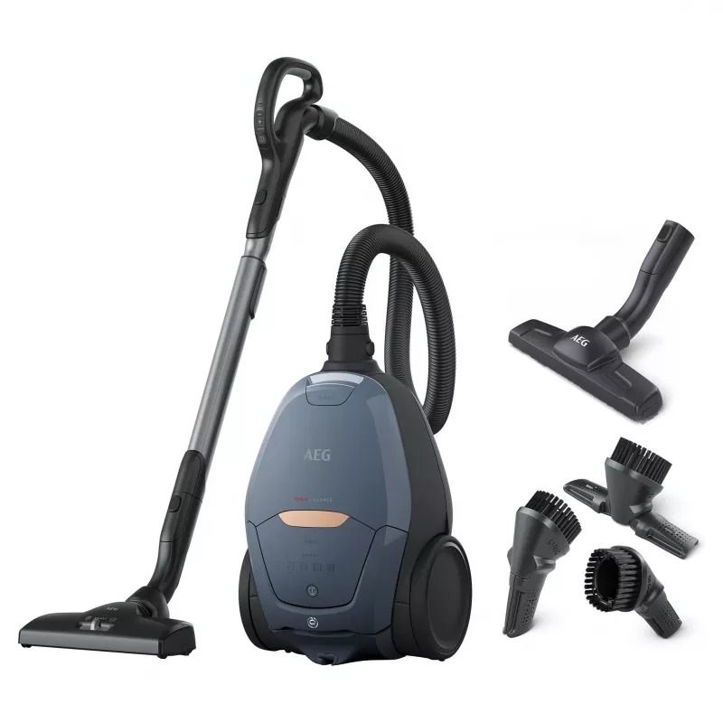 AEG VX82-1-5DB Stofzuiger met zak 600W Denim Blue