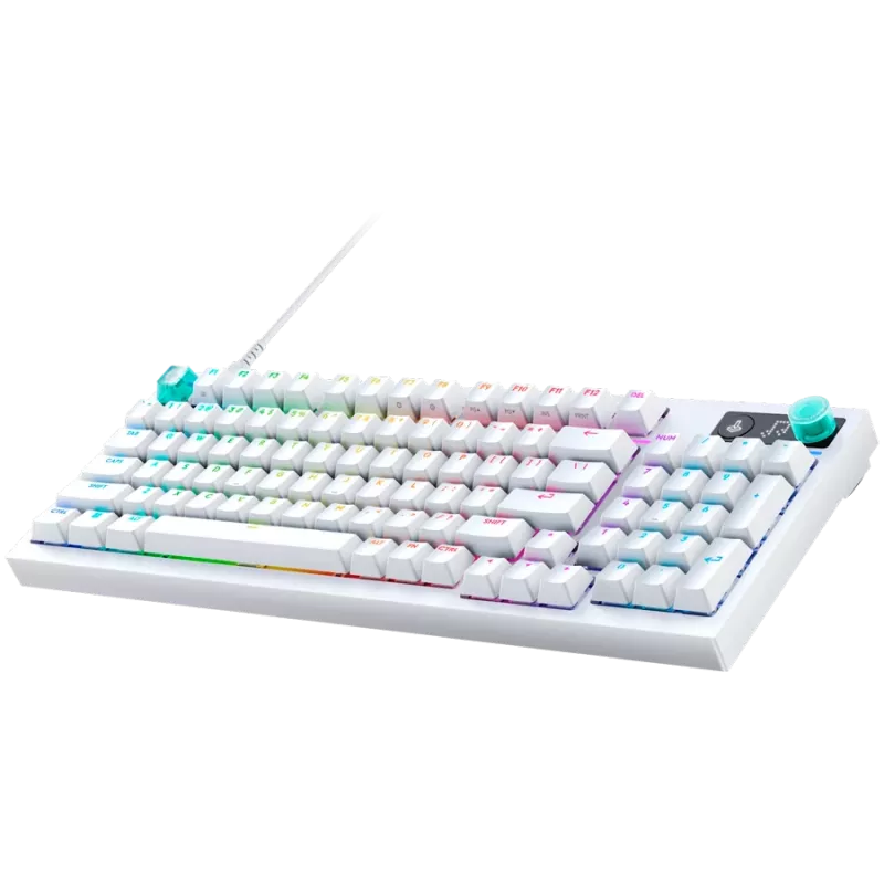 Logitech G316 X 98 Bedraad Gaming-toetsenbord - Wit - US International - Tactile