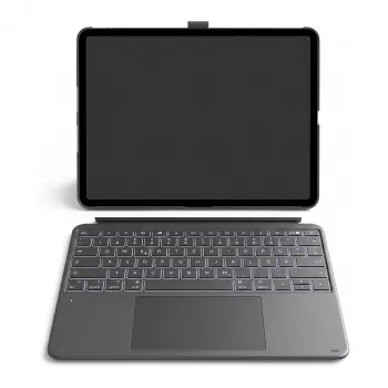 Inateck Toetsenbord iPad 13 Compatibel QWERTZ Grijs