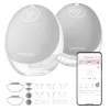 Momcozy M9 Dubbele Draagbare Elektrische Borstkolf Grijs 150ml