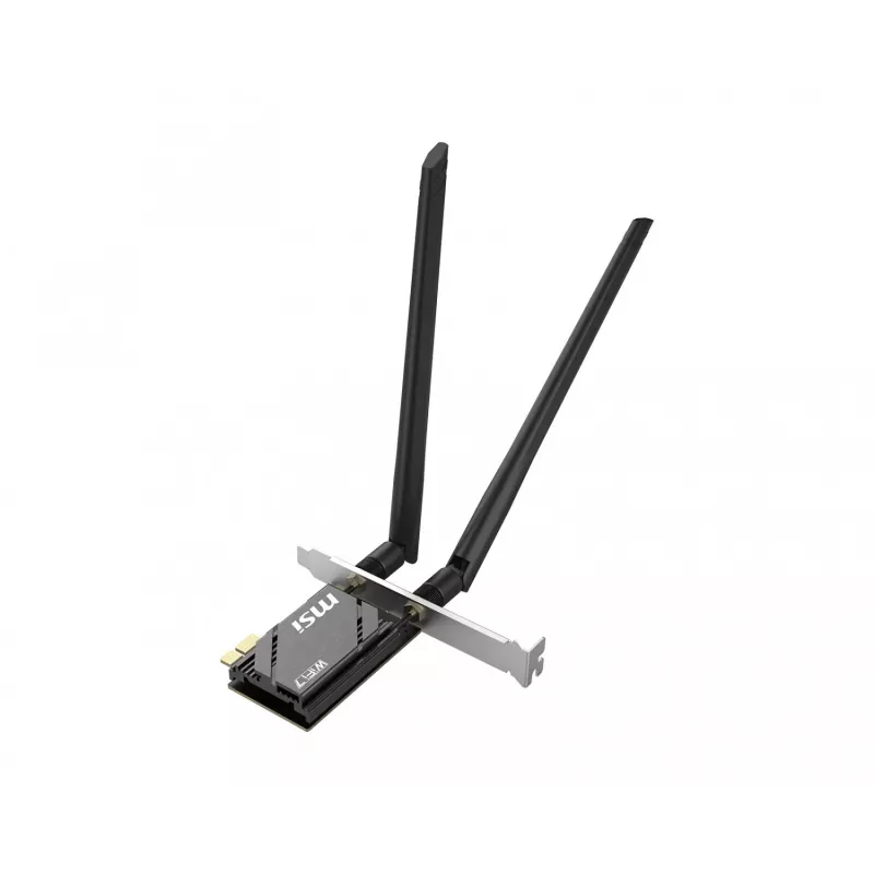 MSI Herald BE6500 WiFi 7 PCIe-netwerkkaart