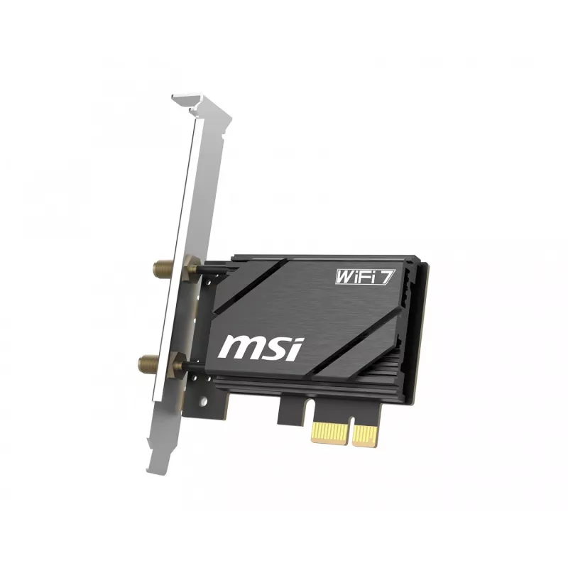 MSI Herald BE6500 WiFi 7 PCIe-netwerkkaart