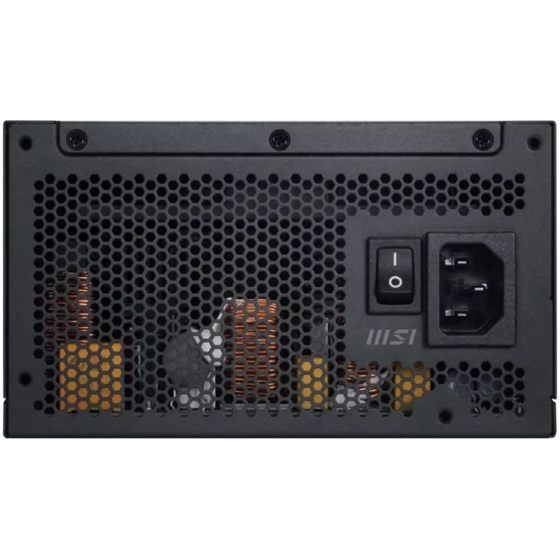 MSI PRO A850PL PCIE5 850W 80 PLUS Platinum ATX 3.0 volledig modulaire voeding