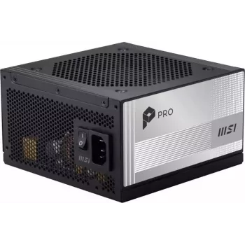 MSI PRO A850PL PCIE5 850W 80 PLUS Platinum ATX 3.0 volledig modulaire voeding