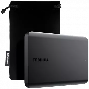 Toshiba Canvio Basics Excl 1TB externe harde schijf, USB 3.2 Gen 1, zwart