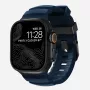 NOMAD Rocky Point Band voor Apple Watch 46mm/49mm navy/zwart