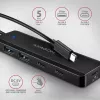 AXAGON HUE-C2C USB-C 5 Gbps reishub, 2x USB-A + 2x USB-C, USB-C Power IN, 19 cm kabel