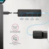 AXAGON HUE-C2C USB-C 5 Gbps reishub, 2x USB-A + 2x USB-C, USB-C Power IN, 19 cm kabel