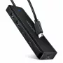 AXAGON HUE-C2C USB-C 5 Gbps reishub, 2x USB-A + 2x USB-C, USB-C Power IN, 19 cm kabel