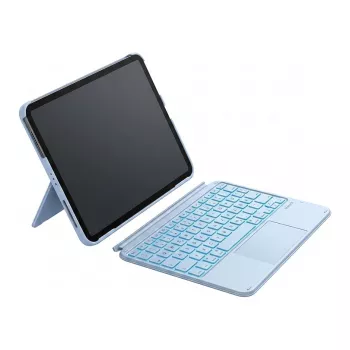 Inateck Keyboard Ace Touch iPad 11/10.9 QWERTZ RGB blauw