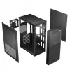 Logic Concept J23 PRO Black mid-tower computerbehuizing met gehard glas, USB-C, ARGB-ventilatoren