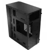 Logic Concept J23 PRO Black mid-tower computerbehuizing met gehard glas, USB-C, ARGB-ventilatoren