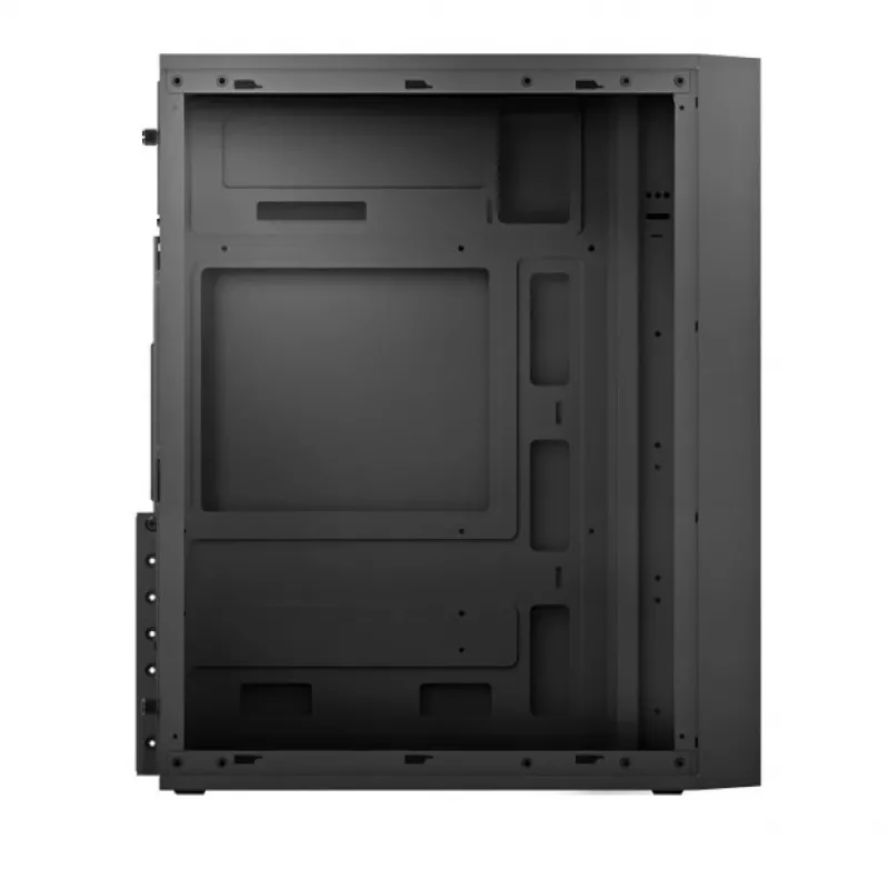 Logic Concept J23 PRO Black mid-tower computerbehuizing met gehard glas, USB-C, ARGB-ventilatoren